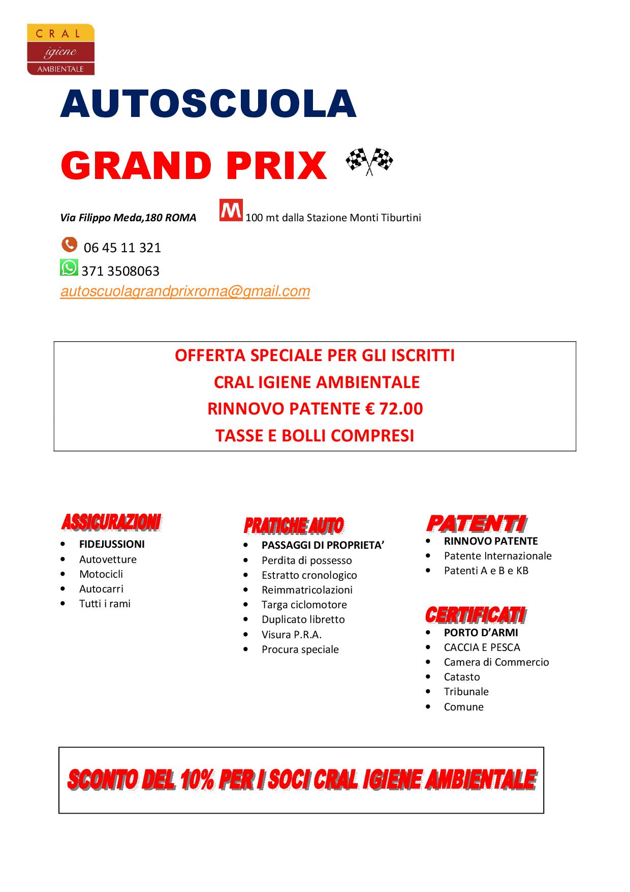 Autoscuola Grand Prix
