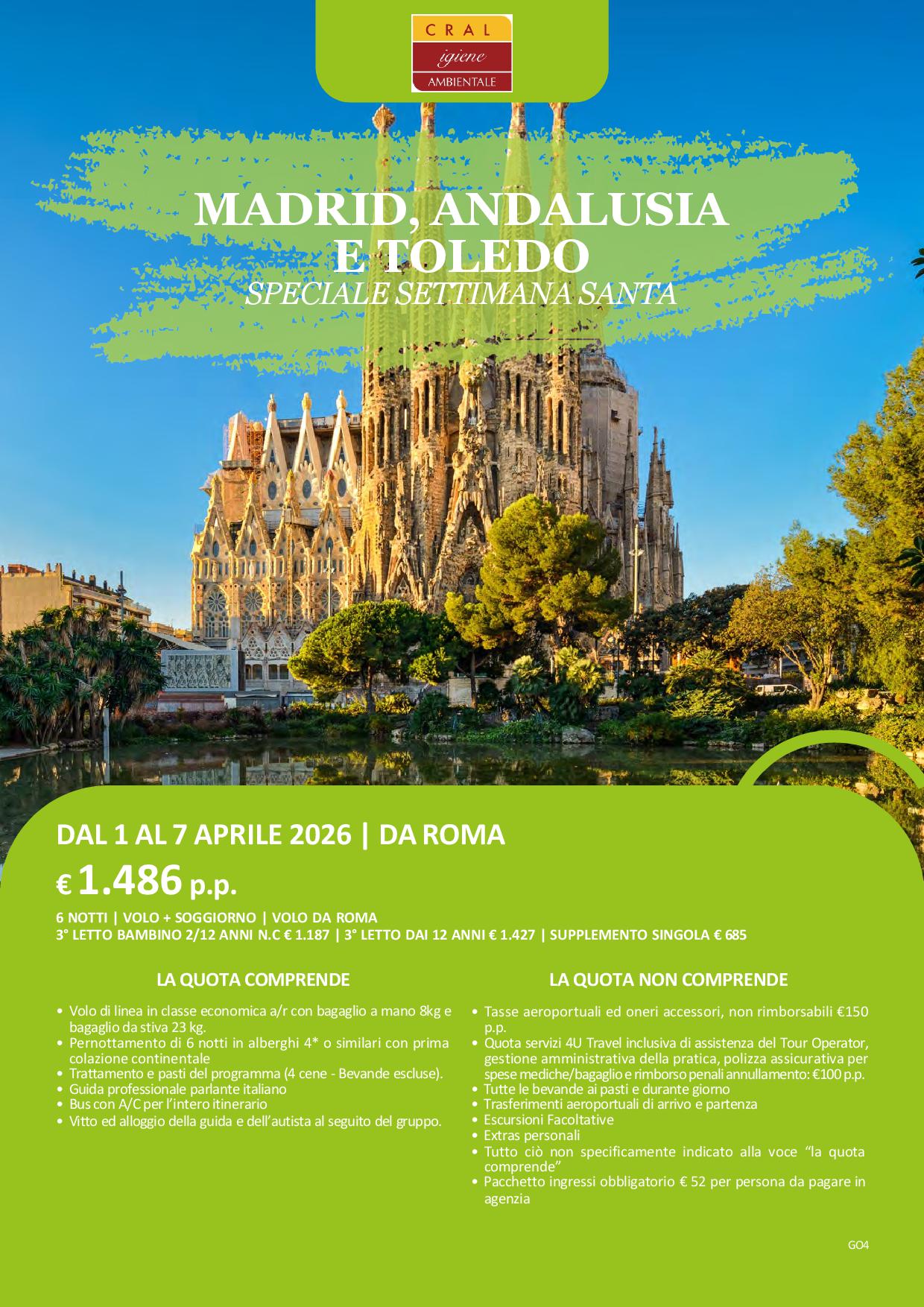 Madrid – Andalusia – Toledo
