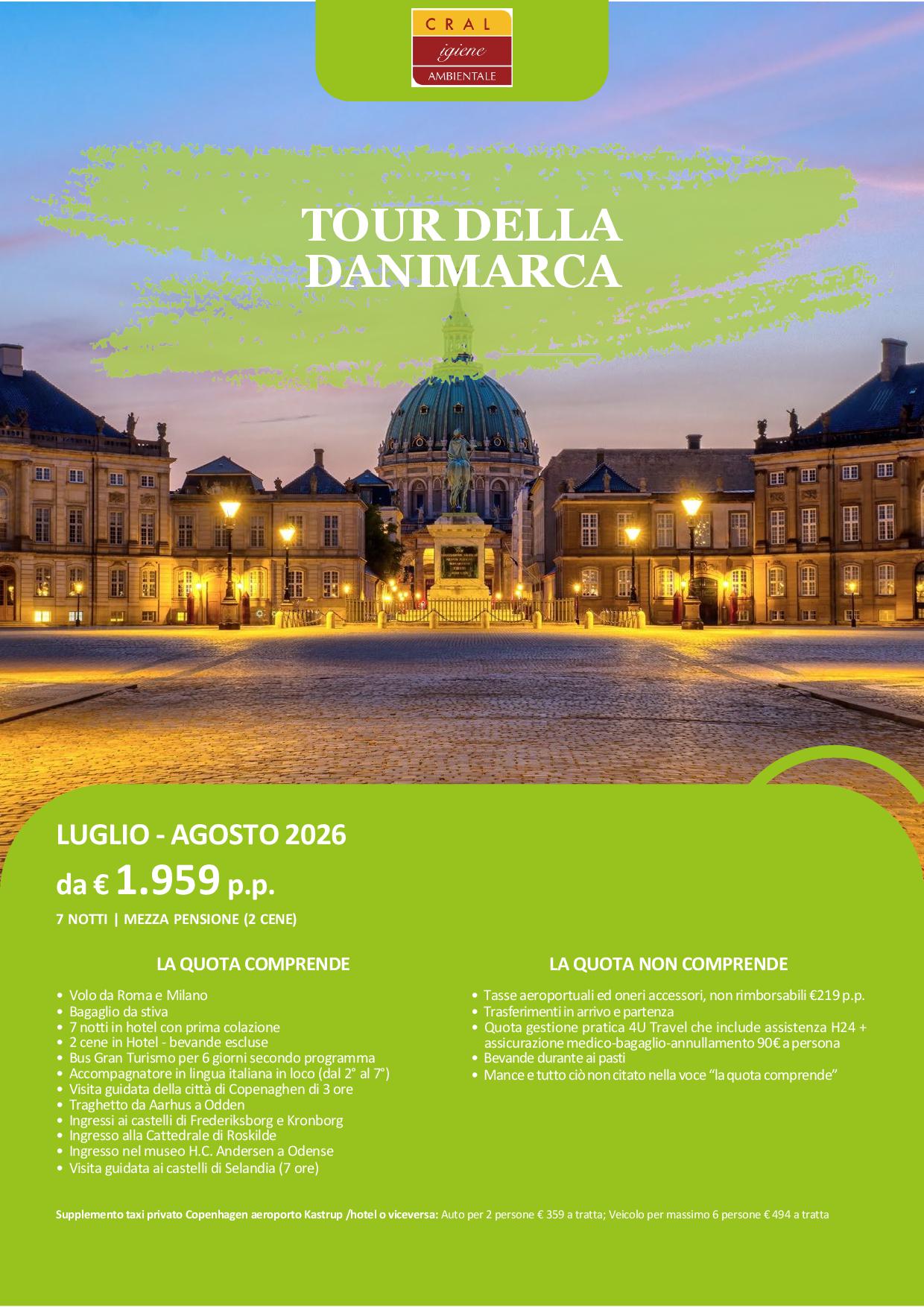 Tour della Danimarca