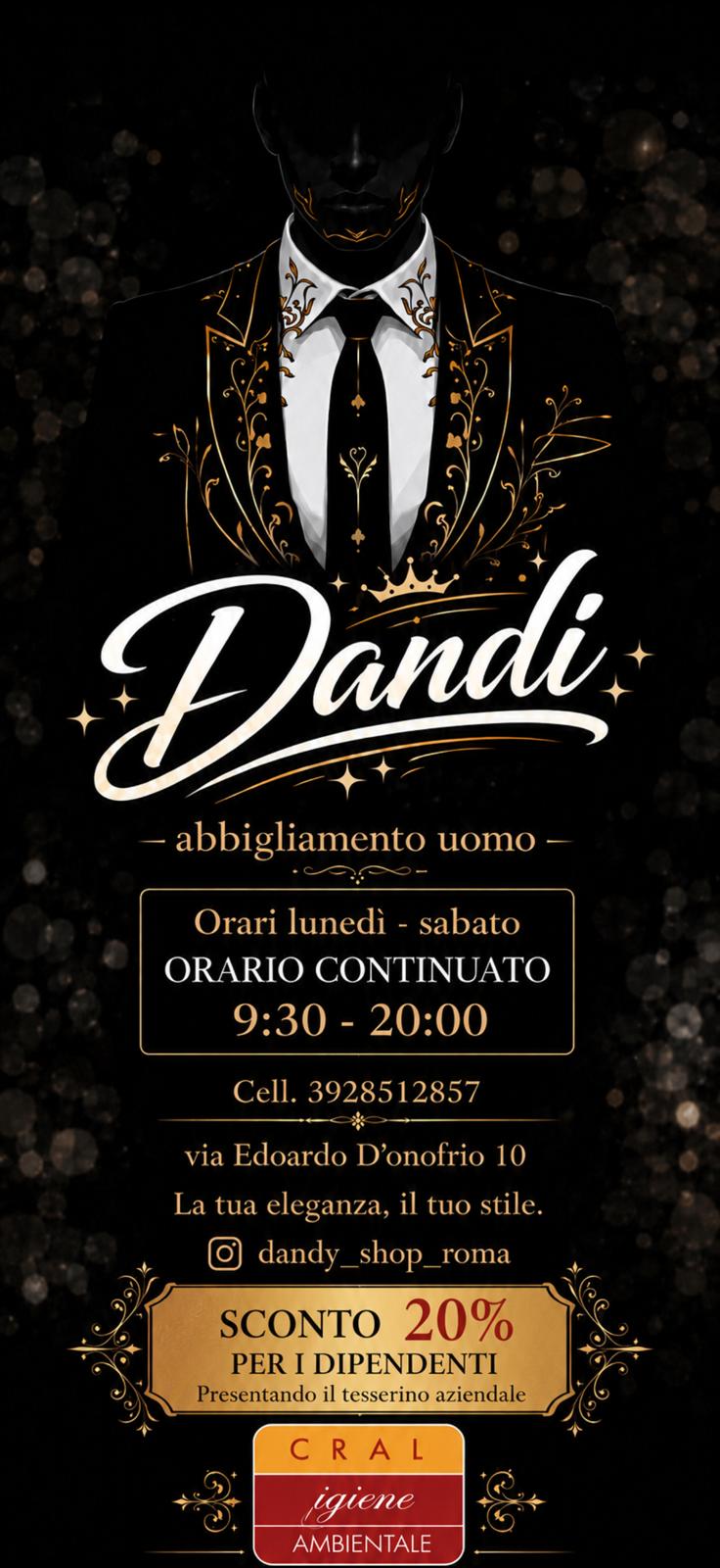Dandi abbigliamento