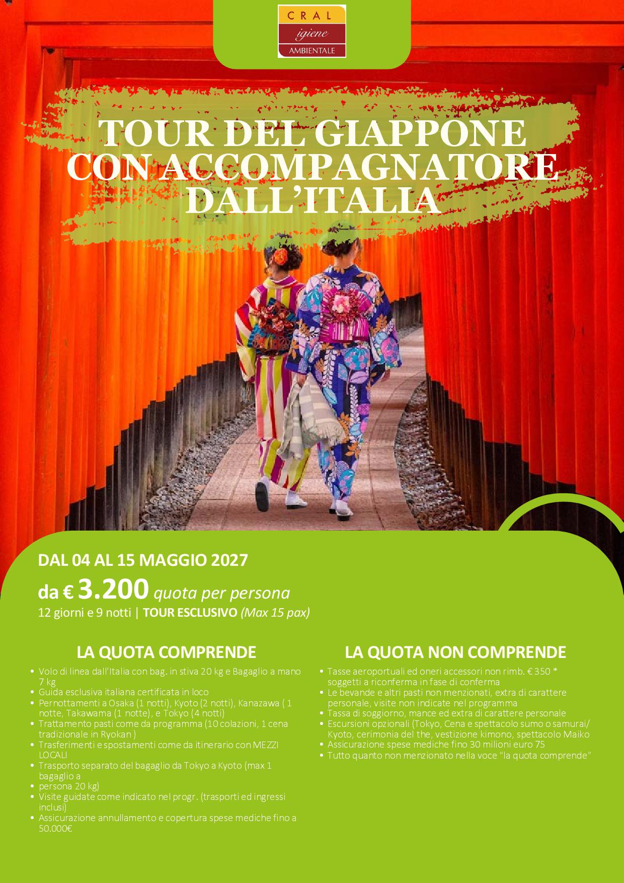 Tour del Giappone